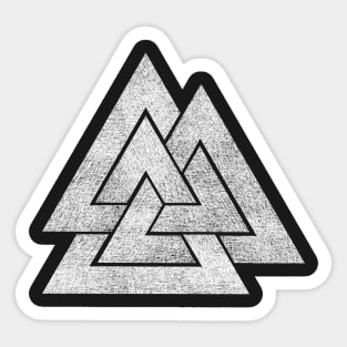 Valknut Sticker